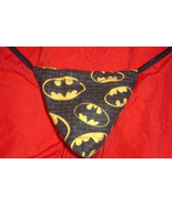 New Mens BATMAN Comic Strip Superhero  Gstring Thong Male Lingerie Under... - $19.99