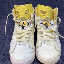 Nike Air Jordan 6 Retro GS Yellow Citron Size 5.5Y Women’s Size 7.5 Used... - £23.29 GBP