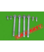 2007-2013 mercedes w221 s550 s600 rear sub frame carrier bolt set of 8 b... - $990.65 MXN