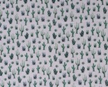 Cotton Cactus Cacti Plants Western Desert Fabric Print by the Yard D466.50 - £10.14 GBP