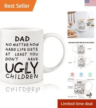 Funny Coffee Mug for Dad - Premium Ceramic Gift for Father in Law, Grandpa - $40.37