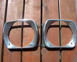 1973 1974 PLYMOUTH DUSTER HEAD LIGHT BEZELS OEM SCAMP VALIANT - $89.99