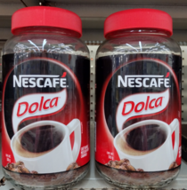 2X NESCAFE DOLCA CAFE INSTANT COFFEE - 2 FRASCOS JUMBO de 300g c/u -ENVI... - $36.78