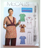 McCall&#39;s  M5895 Misses&#39; Pattern Uniform Top,Dress,Pants Size 8-16 UNCUT - $12.34 CAD