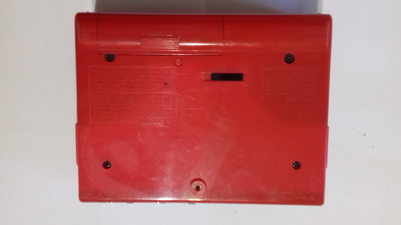 Sony Walkman WM-F65 Red For repair or parts and 50 similar items