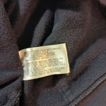 Izod Stretch Women's Black Spandex Cotton Blend Full Zip Hoodie Jacket Size L image 8