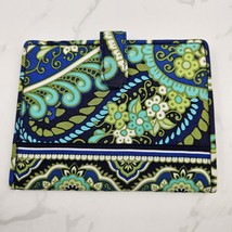 Vera Bradley Rhythm &amp; Blues Bifold Passport Cover Wallet - $9.99