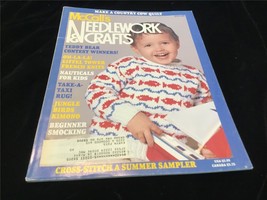 McCall&#39;s Needlework &amp; Crafts Magazine June 1989 Eiffel Tower French Knits - $10.00