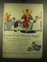 1949 Chase &amp; Sanborn Coffee Ad - artwork by Frederick Siebel - $18.49