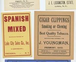 12 Different Dark &amp; Bright Fine Cut Chewing Tobacco Labels - $17.82