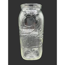 Vintage Hazel Atlas Juice / Milk Jug Vase Square Pressed Glass - £19.78 GBP