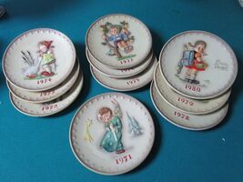 Hummel Goebel  Annual Plates Years 1971 To 1980 Pick One No Boxes Orig ^^ - €24,85 EUR