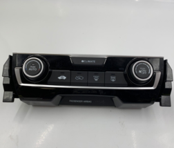 2016-2021 Honda Civic AC Heater Climate Control Temperature Unit OEM G03B28017 - £60.43 GBP