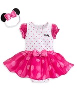 New Minnie Mouse Pink Costume Bodysuit Dress Set for Baby - Sz 12-18 Mos - $34.17 CAD