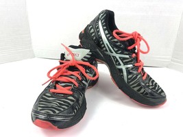 Asics Sneakers Women  7M Gel Duomax Running Shoes Black Silver Gray Trai... - $367.81 MXN