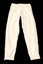 Lacoste Sport White Track Pants Mens M Zip Ankle Drawstring New image 6