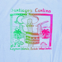 Vtg Santiagos Cantina Cayman Islands Screen Stars T Shirt Single Stitch ... - $23.75