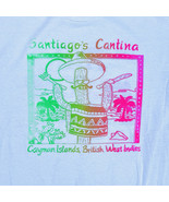 Vtg Santiagos Cantina Cayman Islands Screen Stars T Shirt Single Stitch ... - $32.48 CAD