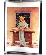 Vtg &quot;Violetta&quot; Maxfield Parrish Poster Book Print &#39;74 Nostalgia Press - $39.99