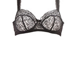 AGENT PROVOCATEUR Donne Reggiseno Lussuosa Pizzo Nera Taglia UK 36A - $95.65