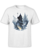 FANTUCCI Unisex Cool T-Shirts | Grim Reaper T-Shirt | 100% Cotton - £17.37 GBP+