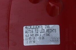 2010-15 Audi Q7 LED Taillight Lamp Passenger Right RH image 9