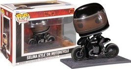 The Batman Movie Selena Kyle and Motorcycle Vinyl POP! Rides Toy #281 FU... - $29.02