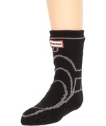 Hunter Kids Unisex Boot Slipper Socks Black Grey ( XS ) - £51.77 GBP