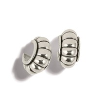 Brighton women's mystic moon scallop hoop earrings size One Size - $36.63