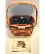 LONGABERGER  INAUGURAL BASKET 2001 Protector Liner Card Hostess Apprecia... - $29.95