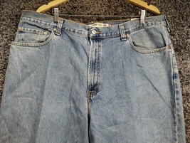 Levi 560 Jeans Men 42x30 Blue Relaxed Comfort Fit Tapered Leg Denim Pants - $27.67