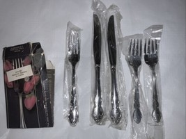 Oneida Dover Salad Forks Knife Fork Stainless Steel Lot 5 Brand New - $29.69