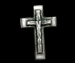 Small Inspirational Pewter Cross - £6.25 GBP