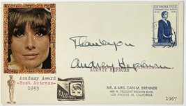 AUDREY HEPBURN SIGNED Autograph Academy Award Envelope 1953 Best Actress... - £3,539.83 GBP