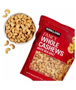 Kirkland Signature Whole Fancy Cashew Nuts With Sea Salt 2.5 lb-40 Oz - $25.50