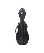 VIOLIN CASE PAITITI Cello Shaped Full Size Super Black Fiber Glass Violi... - $176.57 CAD