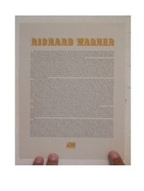 Richard Wagner Press Set &#39;Self Titled Album&#39;-
show original title

Original T... - £21.55 GBP