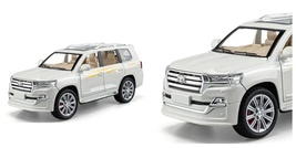 White 1:24 Land Cruiiser Model - Premium Collectible for Auto Fans Toys - $32.99