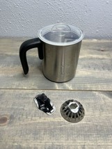 hadineeon milk frother replacement cup, lid and attachments - £17.60 GBP