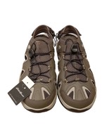 Eddie Bauer Men&#39;s 10 Lake Trail Sandal Suede Hiking Shoe Brown Waterproo... - $29.67 CAD