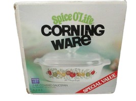 Vintage Corning Ware 1970&#39;s 2 Quart La Marjolaine Spice Of Life A-2-8-S - $297.00