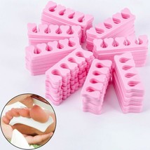 100pc Soft Foam Sponge Toe Separators Finger Dividers Nail Art Manicure ... - £12.40 GBP