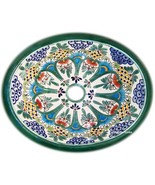 Mexican Oval Bathroom Sink &quot;Indiana&quot; - $326.04 CAD
