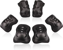 Youth Protective Gear Set: Knee, Elbow &amp; Wrist Pads for Skateboarding &amp; ... - $46.48