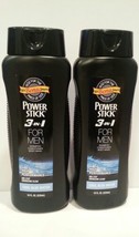 Power Stick Shower Gel 3-in-1 Body Wash, Shampoo, and Conditioner, Cool ... - £10.59 GBP