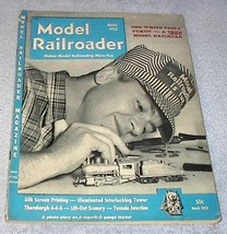 Model RailRoader Magazine March 1953 Model Train Woody Sherwood cover - £4.71 GBP