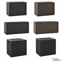 Outdoor Garden Patio Cushion Tool Storage Deck Box Cabinet Chest Sturdy Boxes - £71.26 GBP+