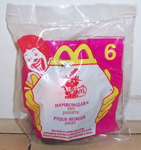 1998 McDonalds Haunted Halloween Hamburglar Happy Meal Toy #6 MIP - £11.47 GBP