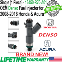 NEW Genuine Denso x1 Fuel Injector for 2013, 2014, 2015, 2016 Acura RDX 3.5L V6 - £59.15 GBP