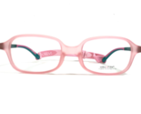 Miraflex Niños Gafas Monturas Eric M. Cry Pink Verde Rectangular 47-18-125 - $55.73